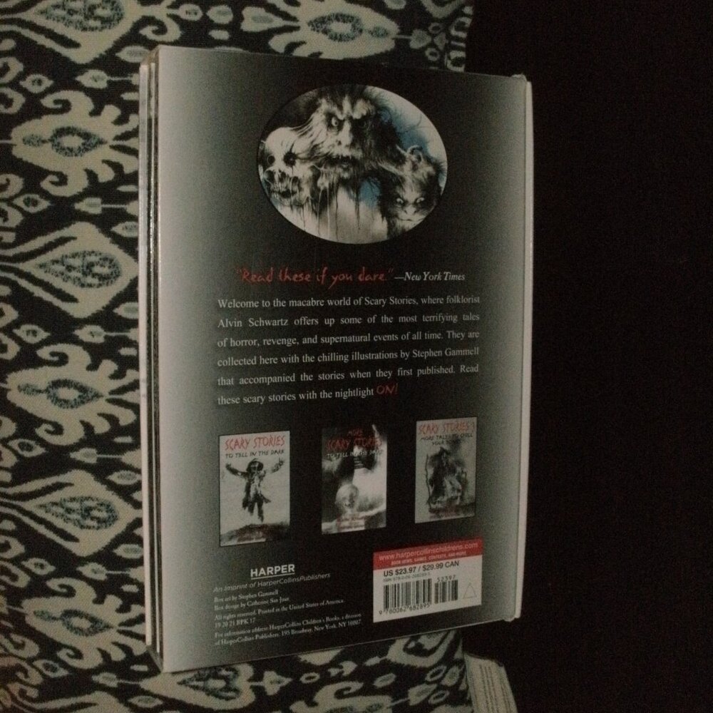 BOXSET The Complete 3 BOOK Collection SCARY STORIES TO TELL IN THE DARK Schwartz - Picture 3 of 4